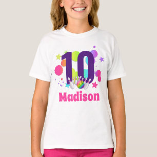 Bowling Birthday Party Age Shirt