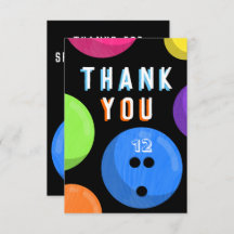 Bowling Birthday Party Cosmic Bowling Neon Blue