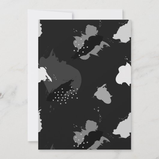 Bowling Birthday Party Invitation Kaart (Achterkant)