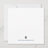 Bowling Birthday Party Invitation Kaart (Achterkant)