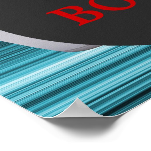 Bowling Birthday Party Poster (Hoek)