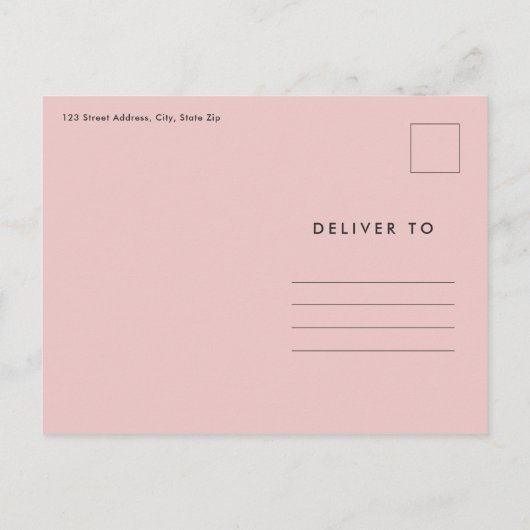 Bowling Birthday Party Uitnodiging Briefkaart (Achterkant)