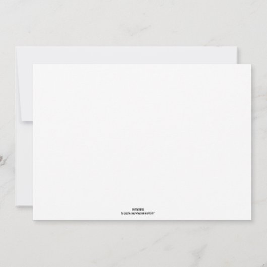 Bowling Birthday Party - Uitnodigingen (Achterkant)