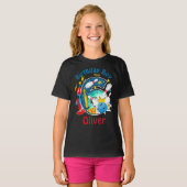 Bowling Birthday Shirt Bowling Pin zesde verjaarda (Voorkant volledig)