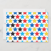 Bowling Birthday Uitnodiging (Achterkant)