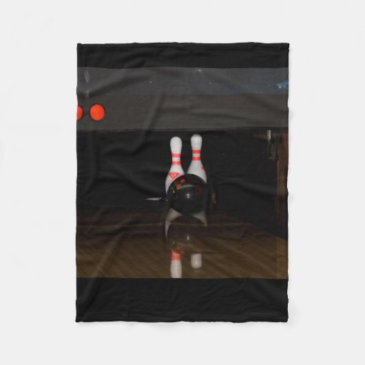 Bowling Blanket Fleece Deken (Voorkant)