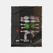 Bowling Blanket Fleece Deken (Voorkant)