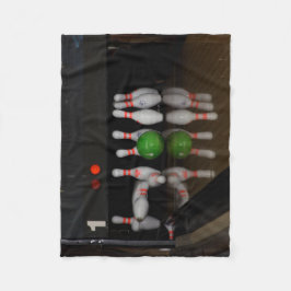 Bowling Blanket Fleece Deken