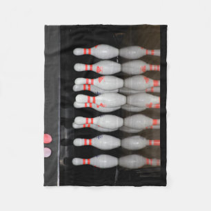 Bowling Blanket (klein) Fleece Deken