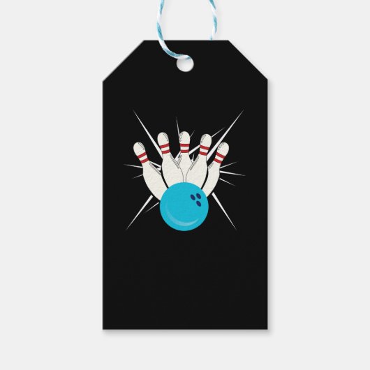 Bowling Bliss Cadeaulabel (Voorkant)