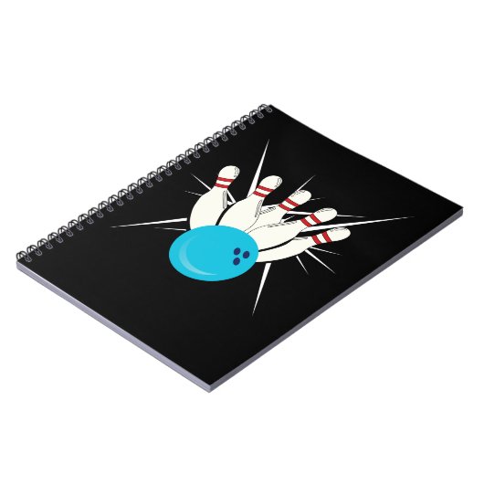 Bowling Bliss Notitieboek (Linkerzijde)