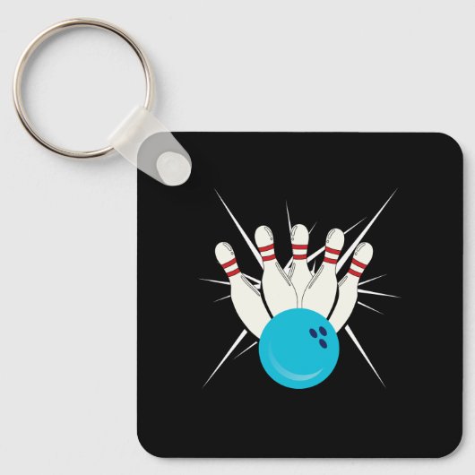 Bowling Bliss Sleutelhanger (Voorkant)