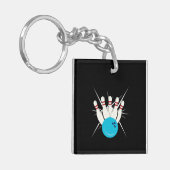 Bowling Bliss Sleutelhanger (Voorkant Links)