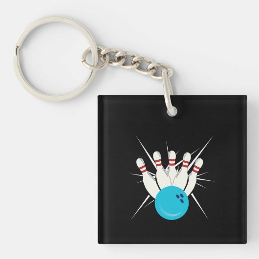 Bowling Bliss Sleutelhanger (Voorkant)