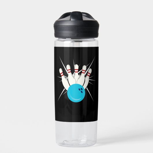 Bowling Bliss Waterfles (Voorkant)