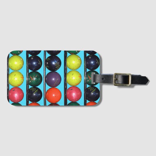 Bowling Blitz  Bagagelabel (Voorkant (horizontaal))