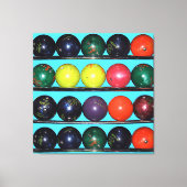 Bowling Blitz Canvas Afdruk (Voorkant)