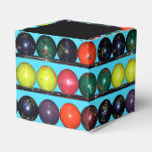 Bowling Blitz Favor Box Bedankdoosjes (Achterkant)