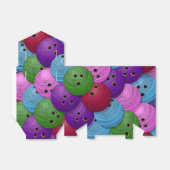 Bowling Blitz Favor Box Bedankdoosjes (Uitgevouwen)