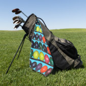 Bowling Blitz Golfhanddoek (Groen)