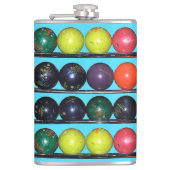 Bowling Blitz Heupfles (Voorkant)