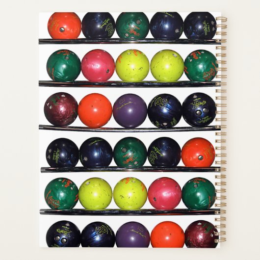 Bowling Blitz Planner (Achterkant)