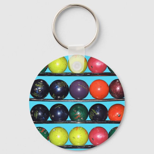 Bowling Blitz Sleutelhanger (Voorkant)