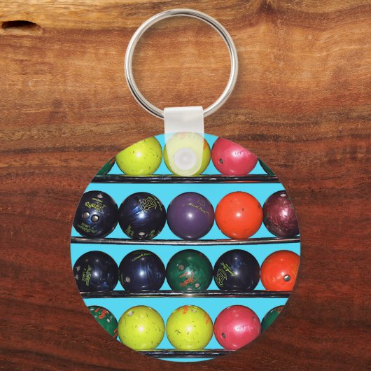 Bowling Blitz Sleutelhanger (Voorkant)