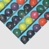 Bowling Blitz Tissuepapier (Detail)