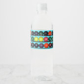 Bowling Blitz Waterfles Etiket (Voorkant)