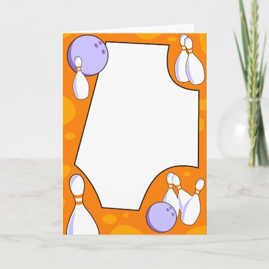 Bowling Border Kaart (Voorkant)