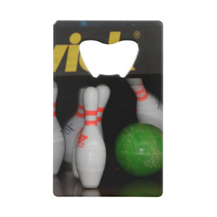 Bowling Bottle Open Creditkaart Flessenopener