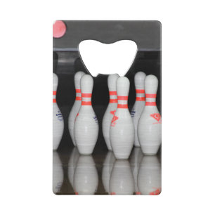 Bowling Bottle Open Creditkaart Flessenopener