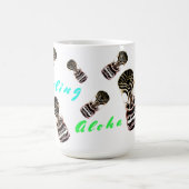 Bowling Bouncing Tiki Mask Koffiemok (Center)