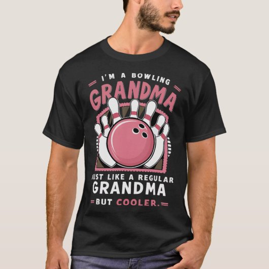 Bowling Bowler Bowling Byll Grappig T-shirt (Voorkant)