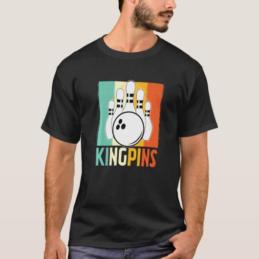  Bowling Bowler KingPins T-shirt (Voorkant)