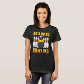 Bowling Bowler Sport Strike Team Bowl Grappig cade T-shirt (Voorkant volledig)