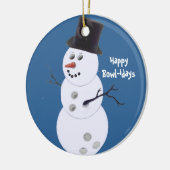 Bowling Bowlers kerstcadeautjes Keramisch Ornament (Links)