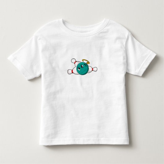 Bowling Bowling ball Bowling pin Kinder Shirts (Voorkant)