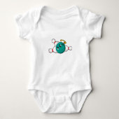 Bowling Bowling ball Bowling pin Romper (Voorkant)