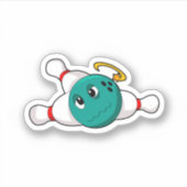 Bowling Bowling ball Bowling pin Sticker (Voorkant)