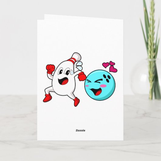 Bowling Bowling ball Kaart (Achterkant)