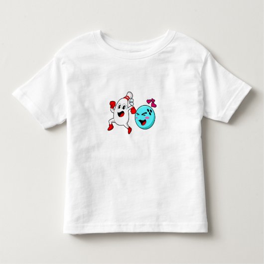 Bowling Bowling ball Kinder Shirts (Voorkant)