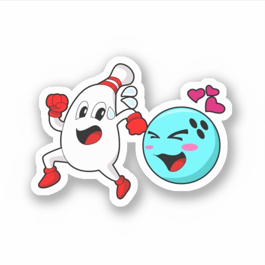 Bowling Bowling ball Sticker (Voorkant)