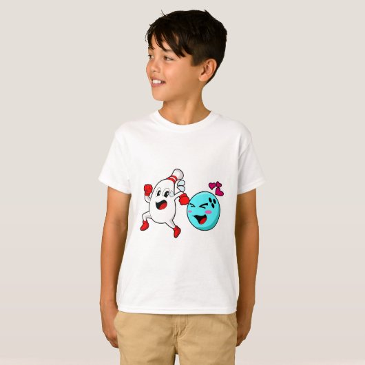 Bowling Bowling ball T-shirt (Voorkant volledig)