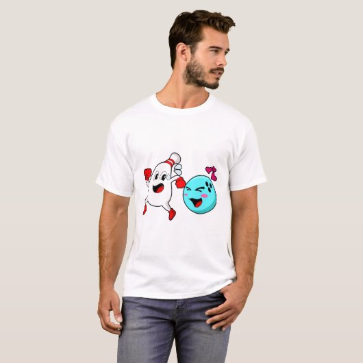 Bowling Bowling ball T-shirt (Voorkant volledig)