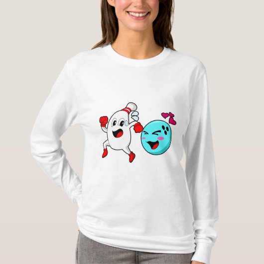 Bowling Bowling ball T-shirt (Voorkant)
