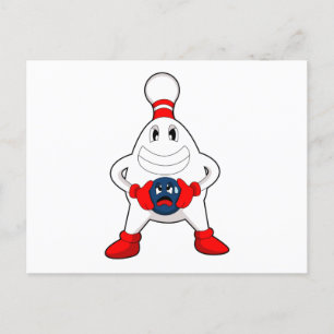 Bowling Bowling pin Bowling ball Briefkaart