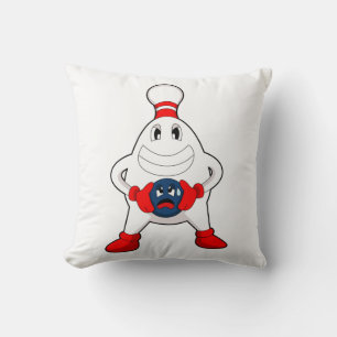 Bowling Bowling pin Bowling ball Kussen