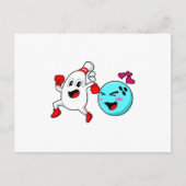 Bowling Bowlingbal Briefkaart (Voorkant)
